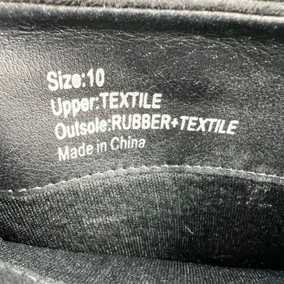 Olivia Miller Tall Faux Suede Block Heel Point Toe Boots 10 Black - Picture 3 of 4